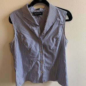 Button down tank top